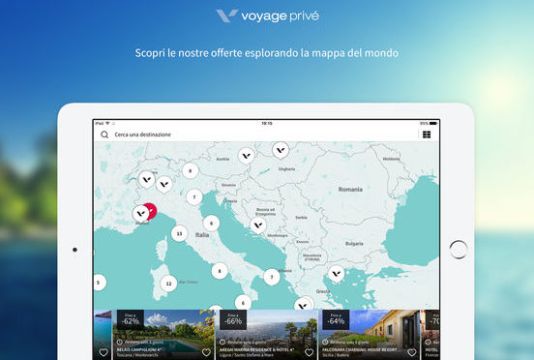 download applicazione voyage priv&eacute;
